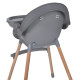 Стульчик ME 1111 LUMI Gray