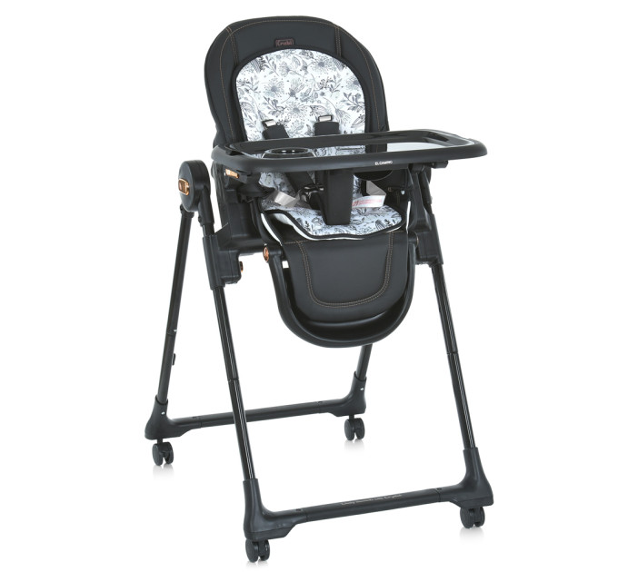 Стільчик ME 1037-B CRYSTAL Black Gold