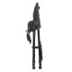 Стільчик ME 1037-B CRYSTAL Black Gold