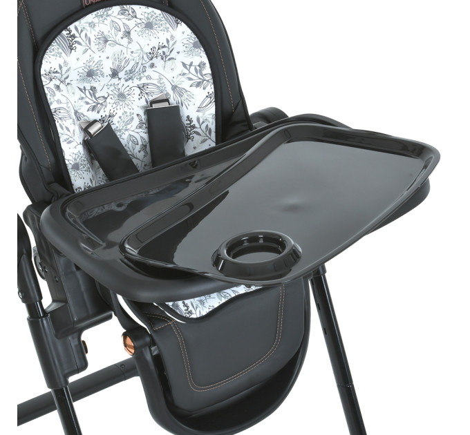 Стільчик ME 1037-B CRYSTAL Black Gold