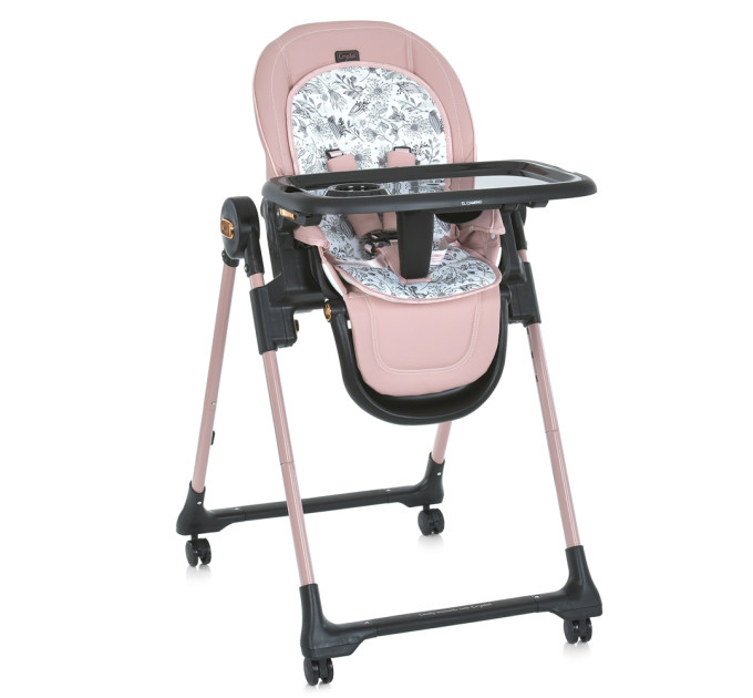 Стільчик ME 1037-B CRYSTAL Rose Gold