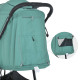 Коляска дитяча ME 1113 FIJI Frost Green Matt