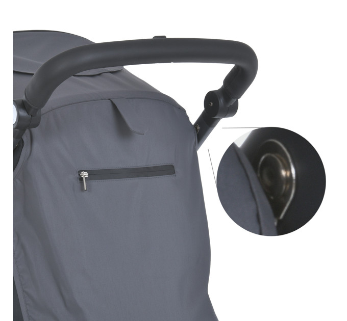 Коляска детская ME 1053-3 DYNAMIC PRO Charcoal
