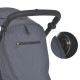 Коляска детская ME 1053-3 DYNAMIC PRO Charcoal