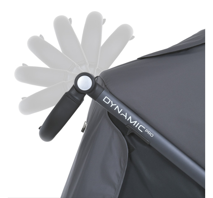 Коляска детская ME 1053-3 DYNAMIC PRO Charcoal