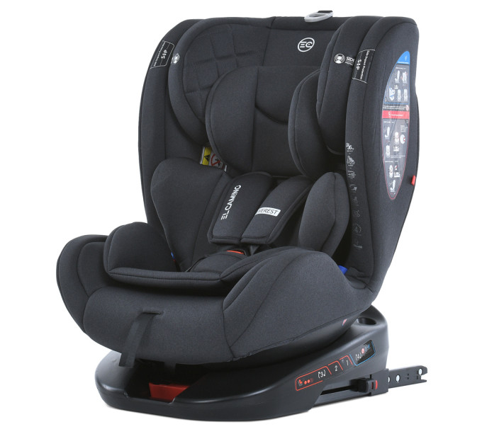 Автокрісло дитяче ME 1114 EVEREST Dark Gray