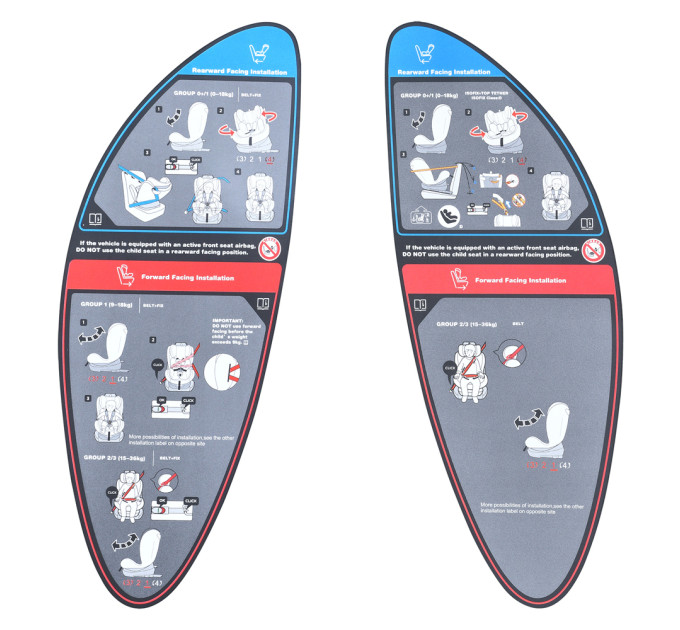 Автокресло детское ME 1114 EVEREST Light Gray