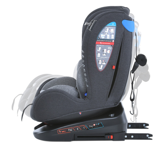 Автокресло детское ME 1114 EVEREST Light Gray