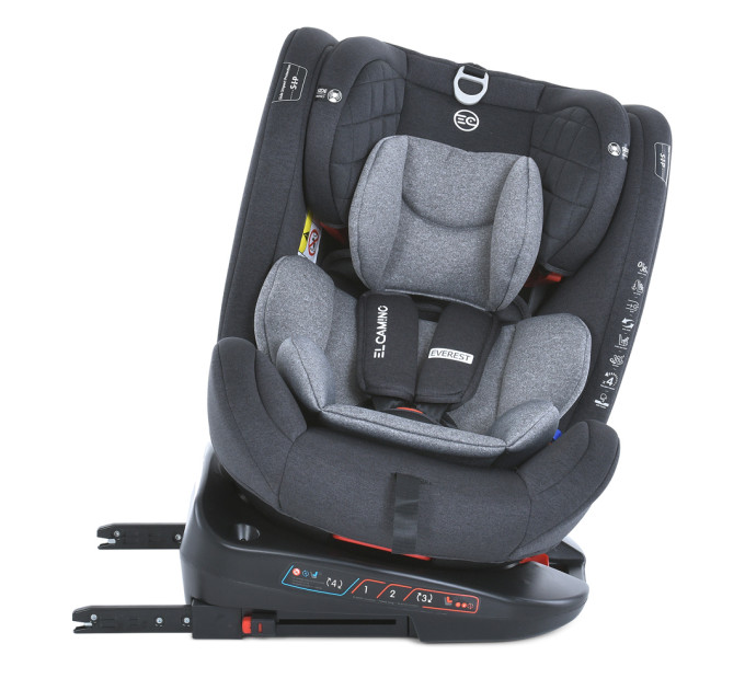 Автокресло детское ME 1114 EVEREST Light Gray