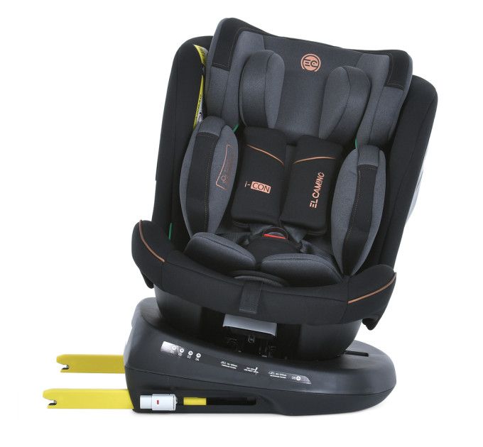 Автокресло ME 1117 I-CON Melange Midnight Gray