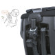 Автокресло ME 1117 I-CON Melange Midnight Gray