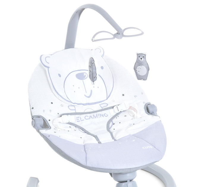 Заколисуючий центр ME 1116 CUTE Gray