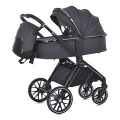 Коляска детская 2в1 ME 1124 PRESTIGE Asphalt Gray
