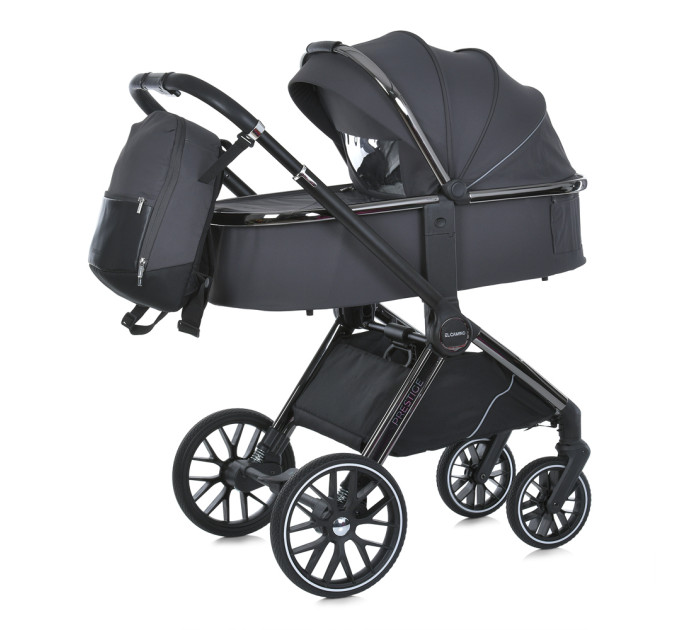 Коляска детская 2в1 ME 1124 PRESTIGE Asphalt Gray