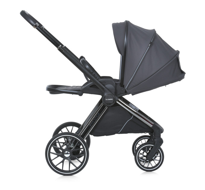 Коляска детская 2в1 ME 1124 PRESTIGE Asphalt Gray