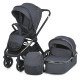 Коляска детская 2в1 ME 1124 PRESTIGE Asphalt Gray