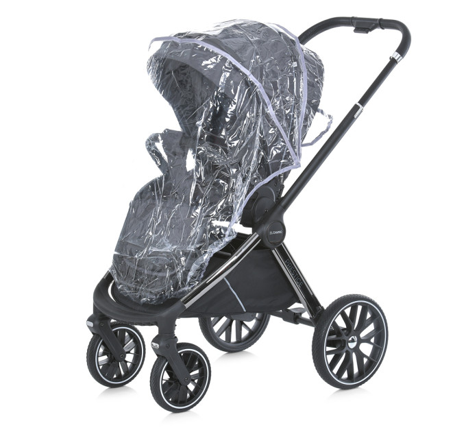 Коляска детская 2в1 ME 1124 PRESTIGE Asphalt Gray