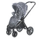 Коляска детская 2в1 ME 1124 PRESTIGE Asphalt Gray