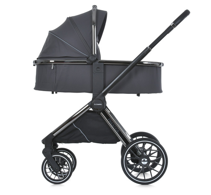 Коляска детская 2в1 ME 1124 PRESTIGE Asphalt Gray