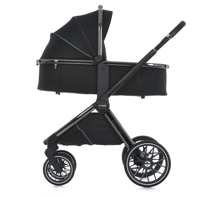 Коляска детская 2в1 ME 1124 PRESTIGE Jet Black