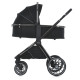 Коляска детская 2в1 ME 1124 PRESTIGE Jet Black