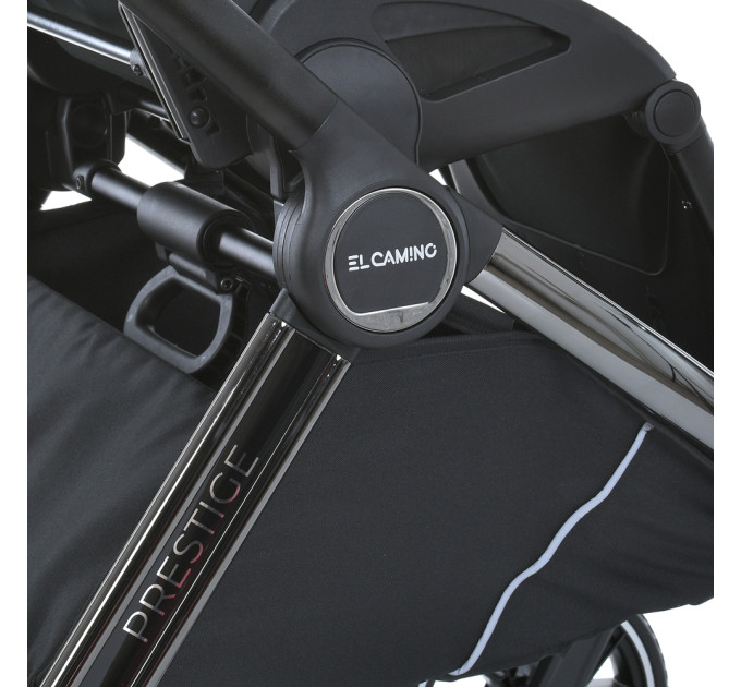 Коляска детская 2в1 ME 1124 PRESTIGE Jet Black