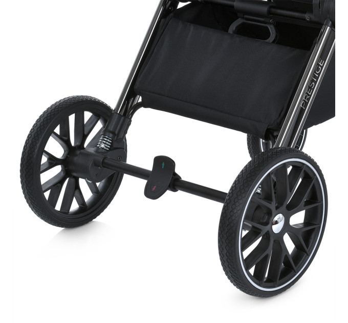 Коляска детская 2в1 ME 1124 PRESTIGE Jet Black