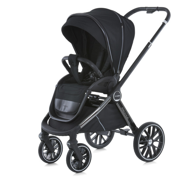 Коляска детская 2в1 ME 1124 PRESTIGE Jet Black