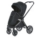 Коляска детская 2в1 ME 1124 PRESTIGE Jet Black