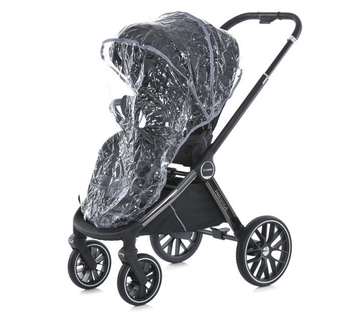 Коляска детская 2в1 ME 1124 PRESTIGE Jet Black