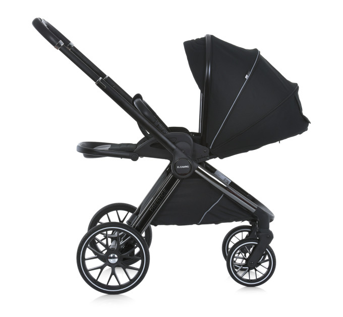 Коляска детская 2в1 ME 1124 PRESTIGE Jet Black