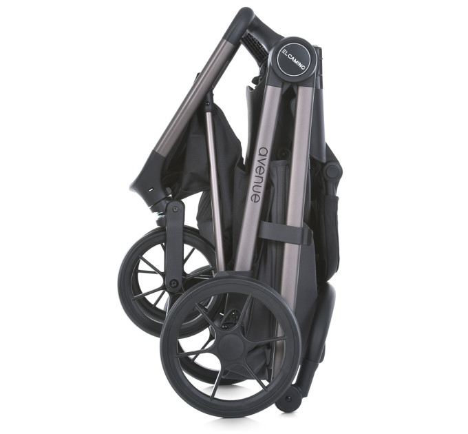 Детская коляска ME 1128 AVENUE Asphalt Gray