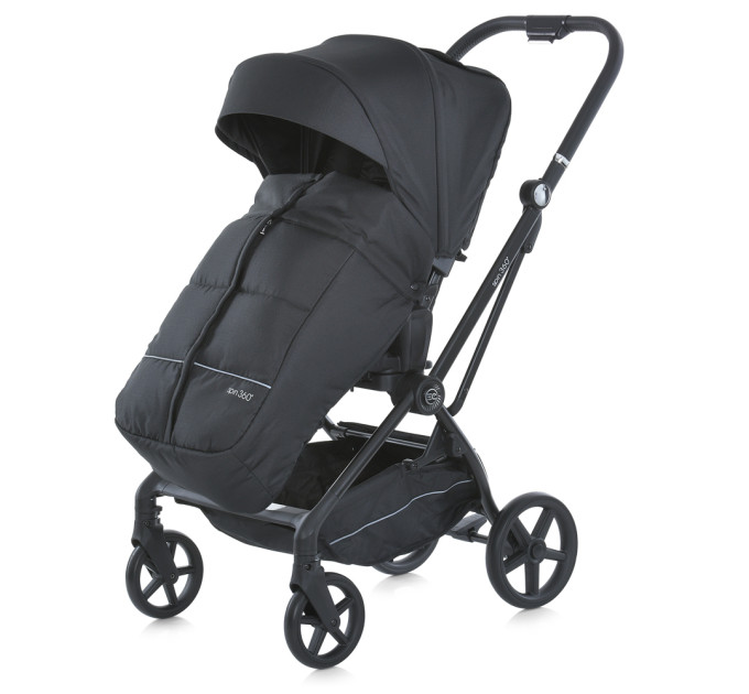 Коляска дитяча ME 1138 SPIN 360 Black