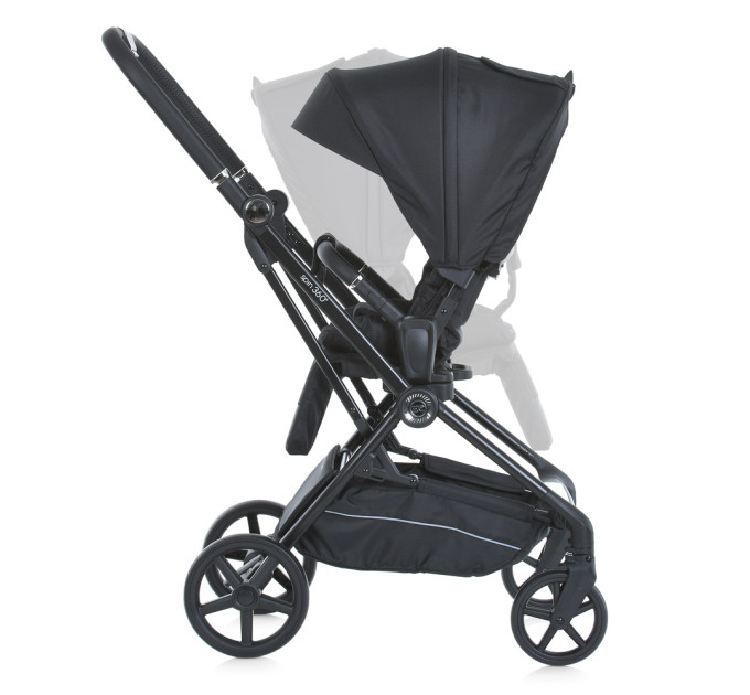 Коляска дитяча ME 1138 SPIN 360 Black