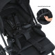 Коляска дитяча ME 1138 SPIN 360 Black