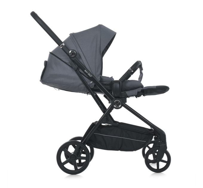 Коляска дитяча ME 1138 SPIN 360 Stone Gray