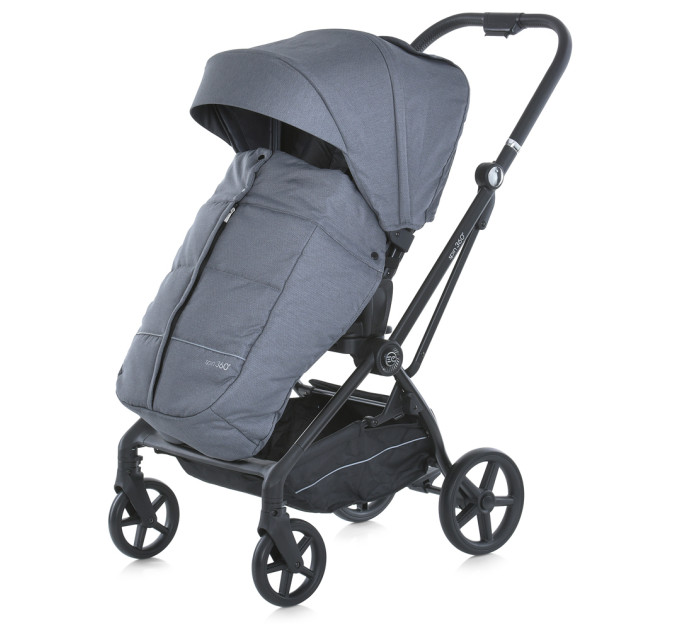 Коляска дитяча ME 1138 SPIN 360 Stone Gray