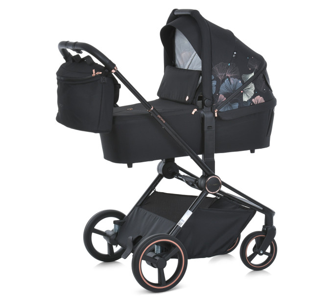 Коляска універсальна 2в1 ME 1091-B PERSONA Black Art