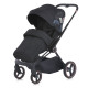 Коляска універсальна 2в1 ME 1091-B PERSONA Black Art