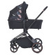 Коляска універсальна 2в1 ME 1091-B PERSONA Black Art