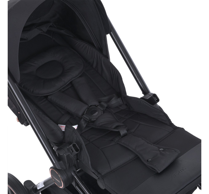 Коляска універсальна 2в1 ME 1091-B PERSONA Black Art