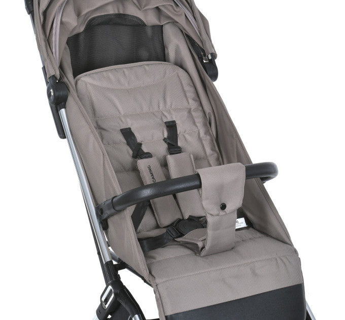 Коляска дитяча ME 1129  LINK Beige Striped
