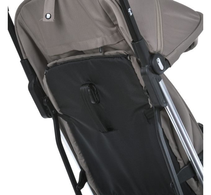 Коляска дитяча ME 1129  LINK Beige Striped