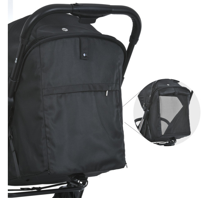 Коляска дитяча ME 1129 LINK Black Striped