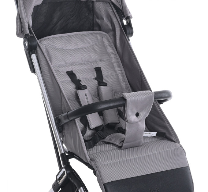 Коляска дитяча ME 1129 LINK Silver Striped