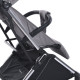 Коляска дитяча ME 1129 LINK Silver Striped
