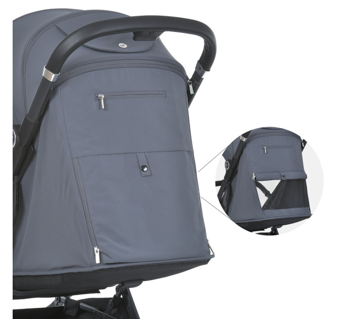 Коляска детская ME 1127-S BEYA Midnight Gray