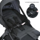 Коляска детская 2в1 ME 1126 GENESIS Asphalt Gray