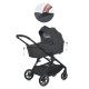 Коляска детская 2в1 ME 1126 GENESIS Asphalt Gray