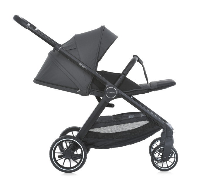 Коляска детская 2в1 ME 1126 GENESIS Asphalt Gray